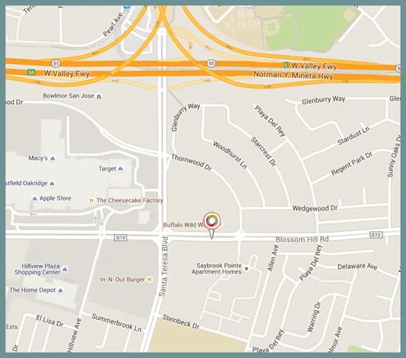 map to the branch location