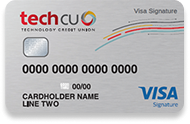 Tech CU Visa Signature Credit Card