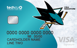 Tech CU Visa Classic Sharks Credit Card